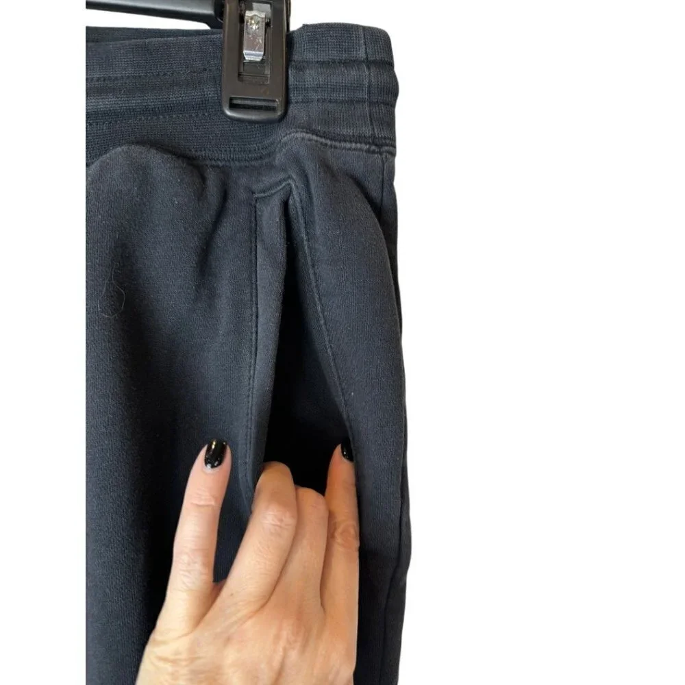 Nike Black Cotton Blend Air Force One Athletic‎ Training Jogger Pants Size M
